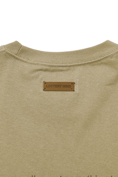 BASIC LOGO S/S TEE BEIGE