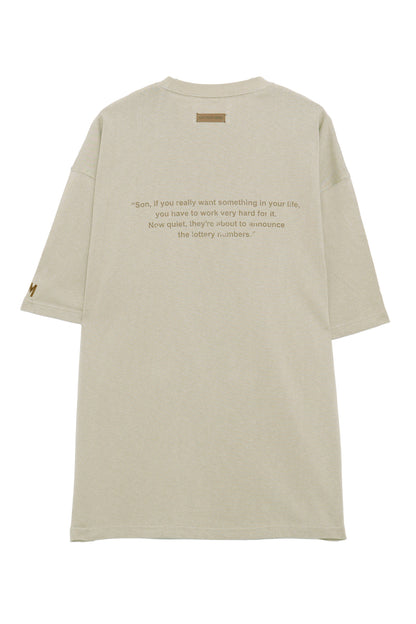 BASIC LOGO S/S TEE BEIGE