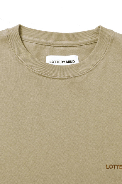 BASIC LOGO S/S TEE BEIGE