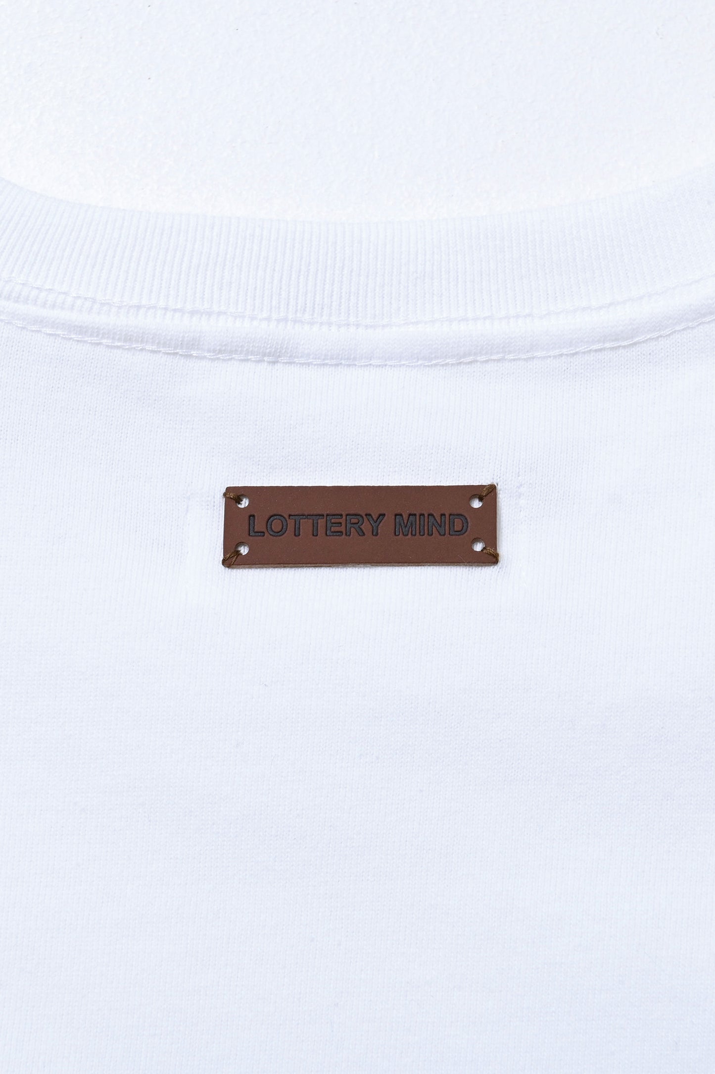 LOTTERY NUMBER S/S TEE WHITE