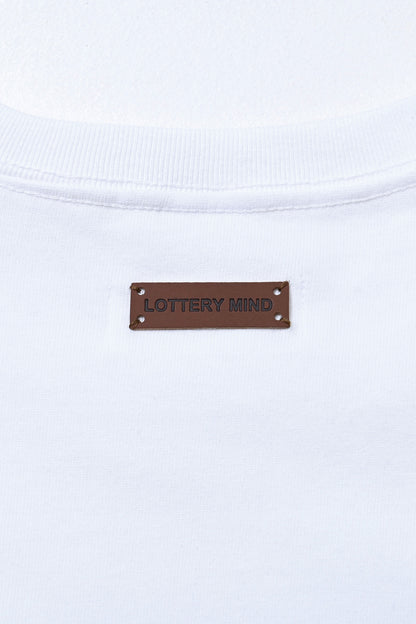 LOTTERY NUMBER S/S TEE WHITE