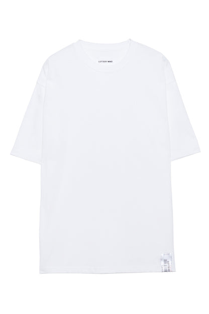 LOTTERY NUMBER S/S TEE WHITE