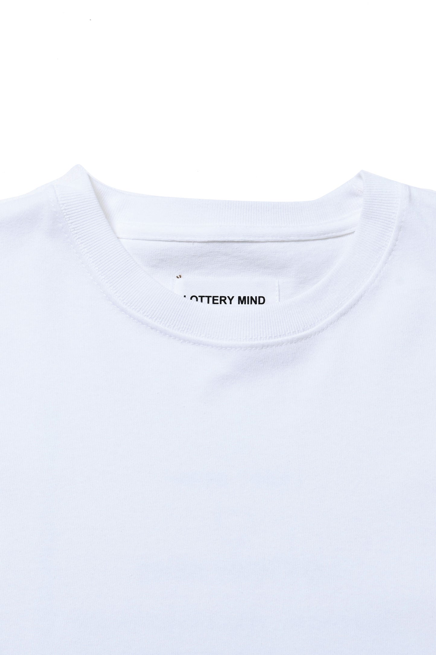 LOTTERY NUMBER S/S TEE WHITE