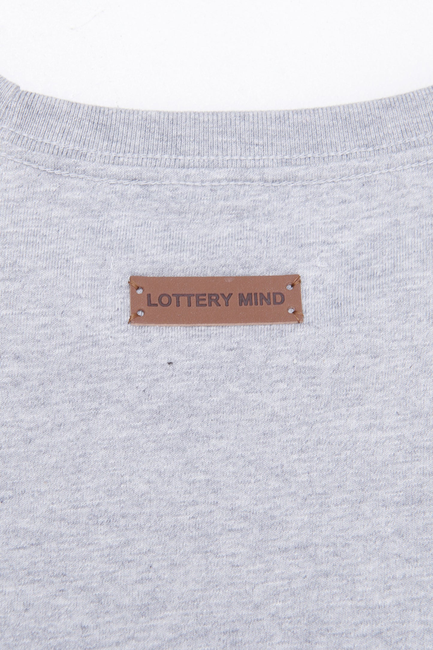 PLUMPED LOGO S/S TEE GRAY