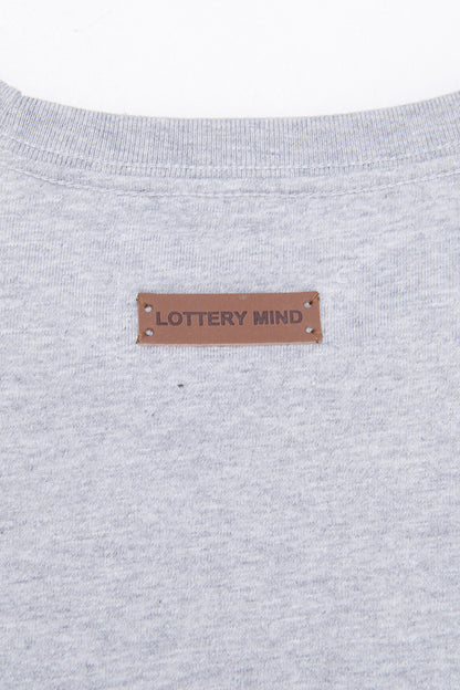 PLUMPED LOGO S/S TEE GRAY