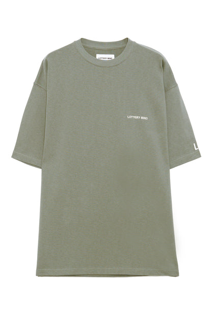 BASIC LOGO S/S TEE KHAKI