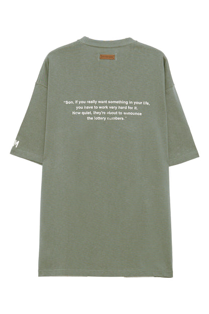 BASIC LOGO S/S TEE KHAKI