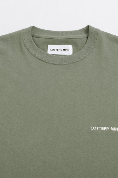 BASIC LOGO S/S TEE KHAKI