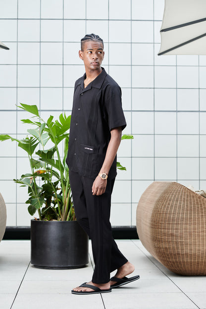 RESORT HOTEL PANTS BLACK