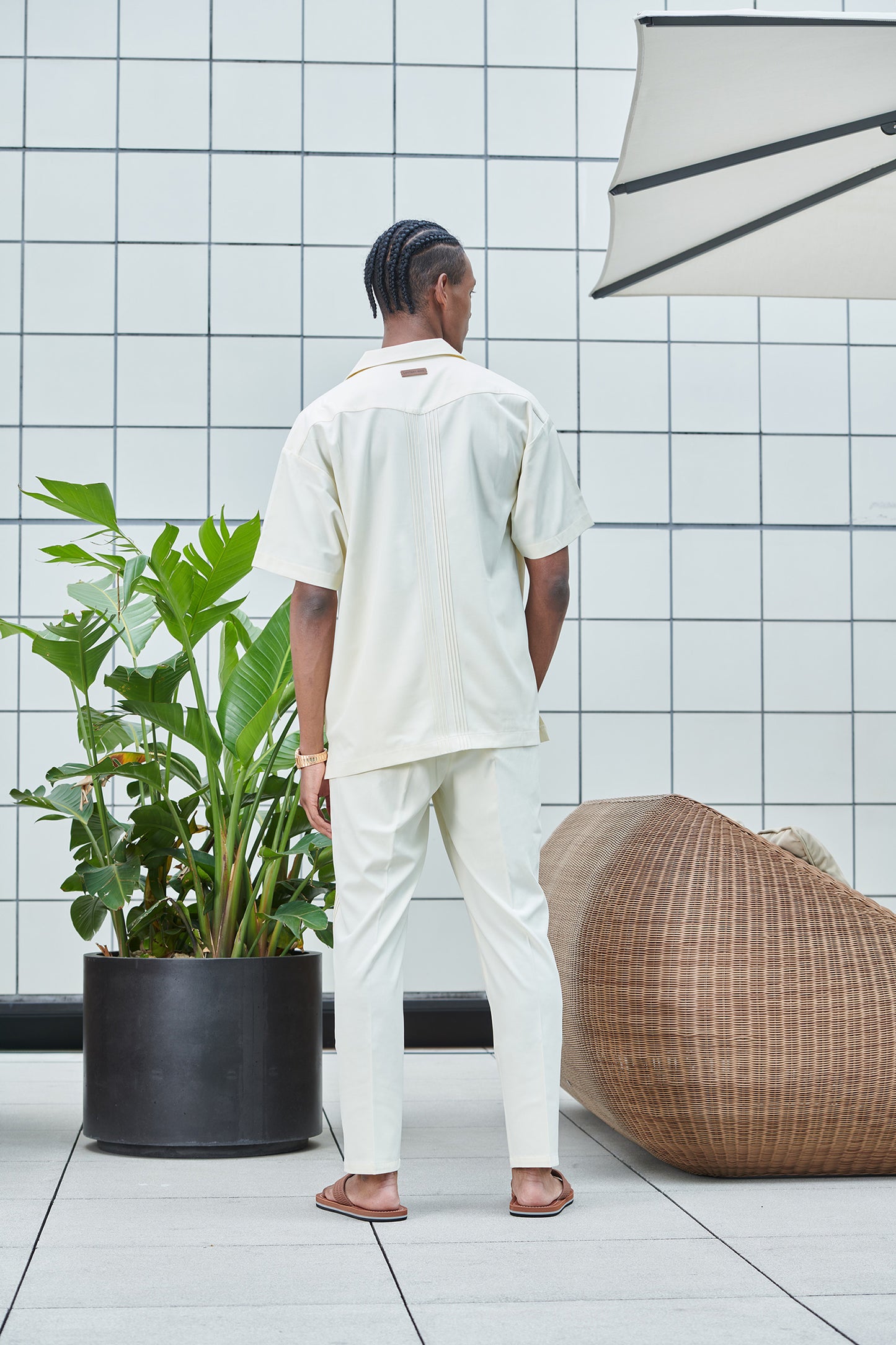 RESORT HOTEL PANTS CREAM