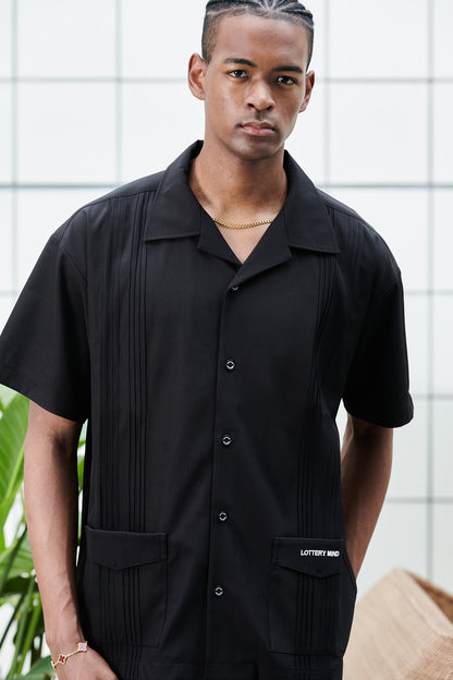 RESORT HOTEL SHIRT BLACK