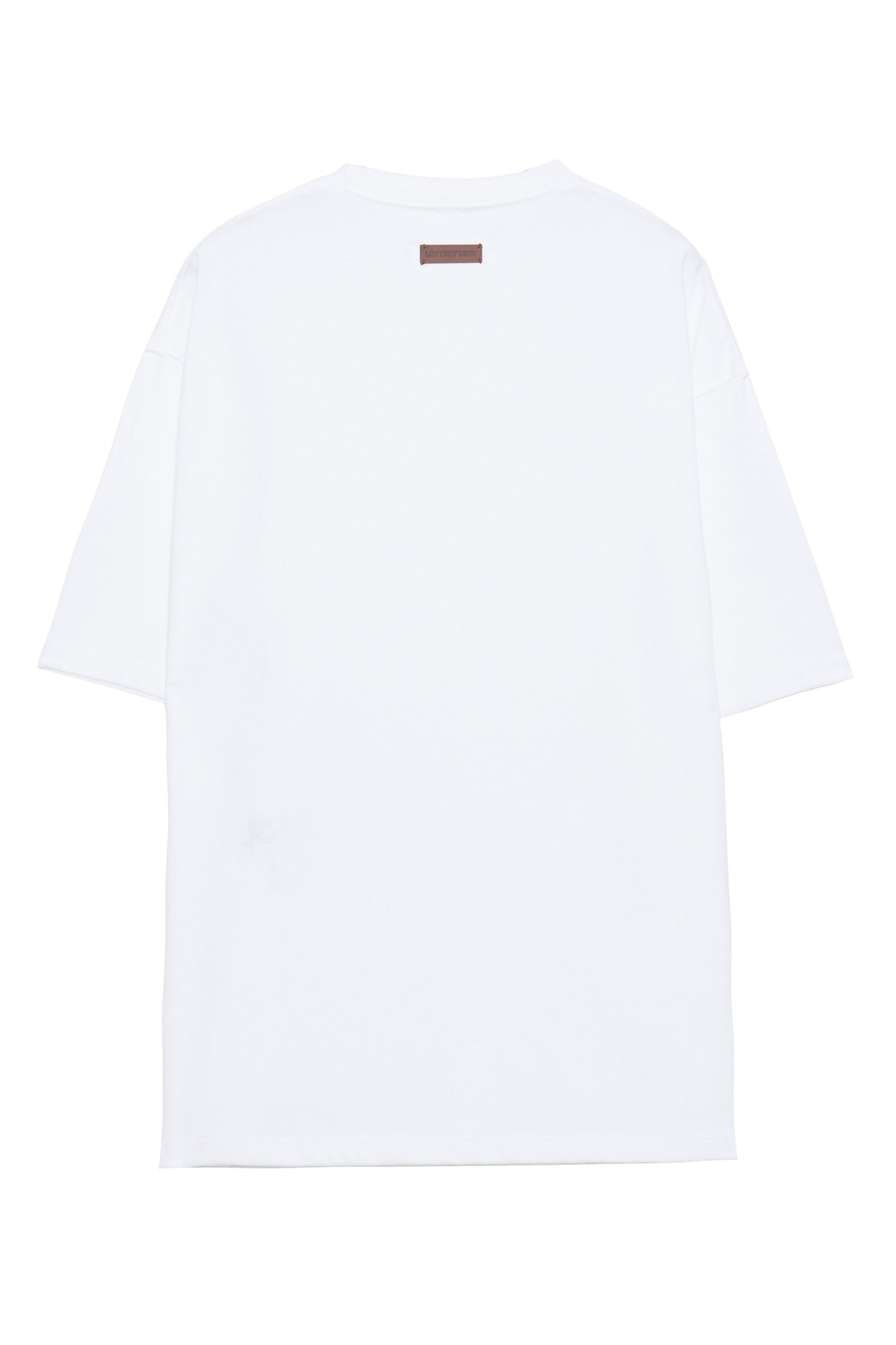 STITCHED LOGO S/S TEE WHITE