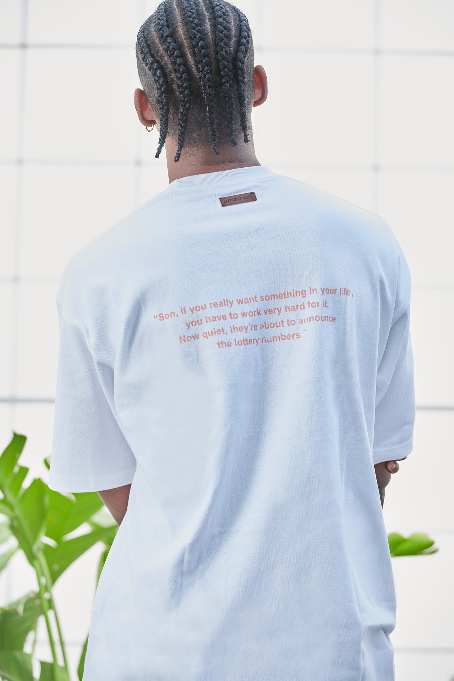 BASIC LOGO S/S TEE WHITE